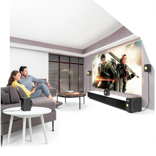 MOSWS International 5.1 Surround Sound System ABS-2