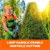 SENIX Battery Hedge Trimmer 26 Inch Stainless Steel Blades-6