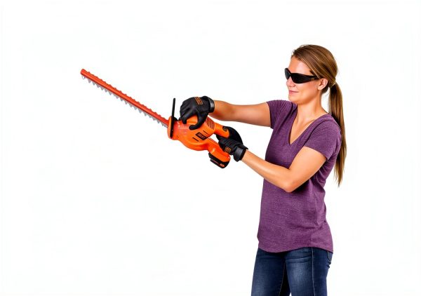 BLACK+DECKER Hedge Trimmer 18 Inch Battery Powered-3
