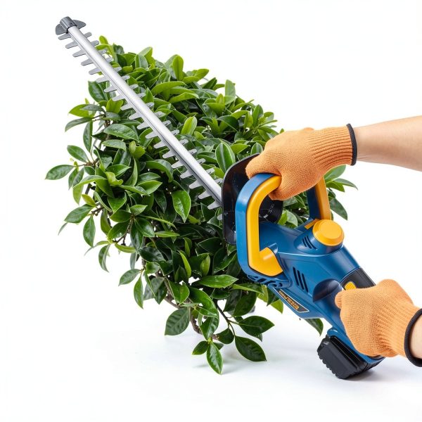 IEBUDA Cordless Hedge Trimmer 22 Inch Blade Battery Powered-2