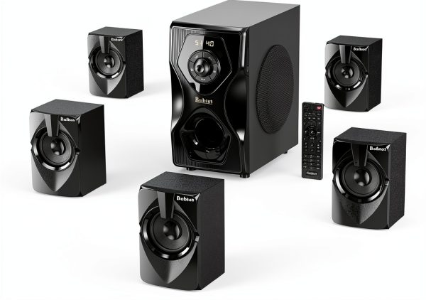 MOSWS International Surround Sound Speakers B48S-6