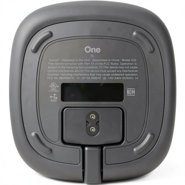 Sonos One SL Surround Sound System Black Three Room Set-5