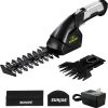 Cordless Hedge Trimmer Sun Joe 7.2V 4in Blade-8