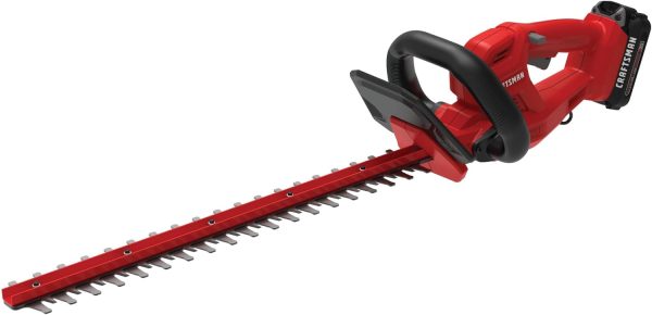 Craftsman 20in Hedge Trimmer Red V20 Battery-6