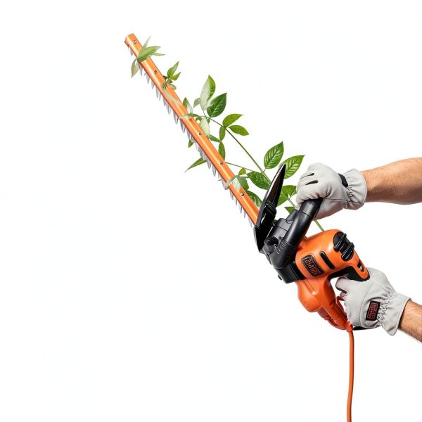 BLACK+DECKER 22in Hedge Trimmer Dual Action Blade-3