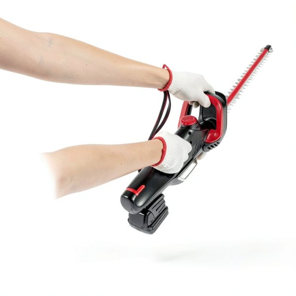 3D VO INN Cordless Hedge Trimmer 22 Inch Red Alloy Steel-4