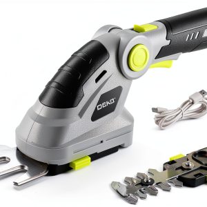 DEKOPRO Cordless Hedge Trimmer Lightweight Variable Angle-0