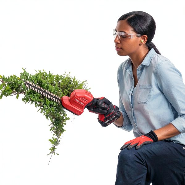Craftsman 20V Battery Hedge Trimmer Red 8‑Inch-3