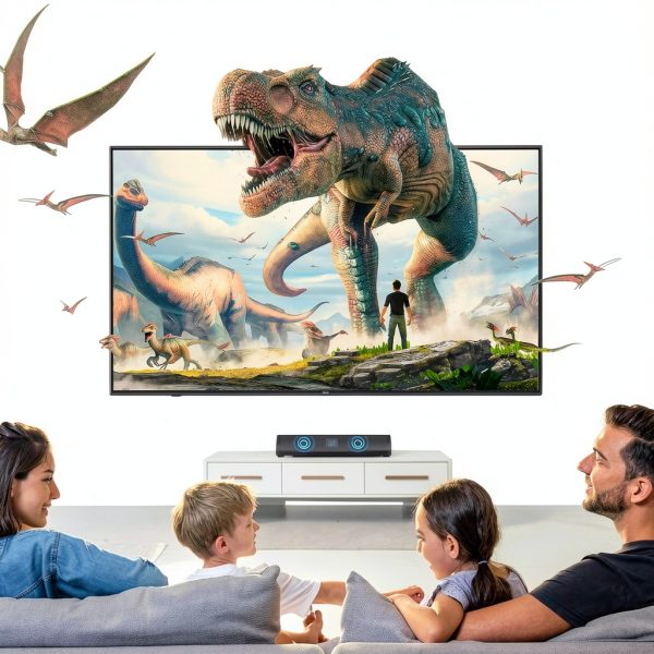 Desobry Surround Sound Bar for TV Black SS1022US-7