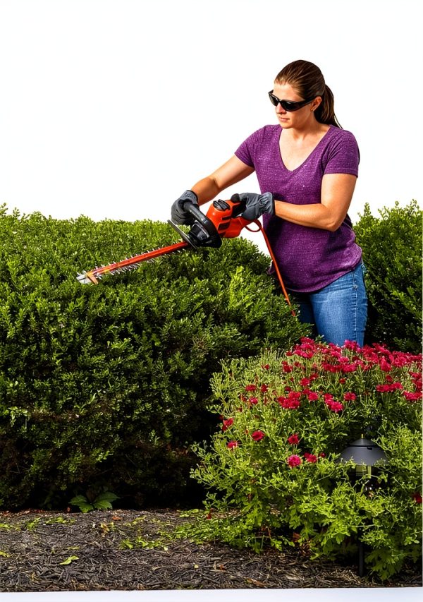 BLACK+DECKER Hedge Trimmer 20 Inch Blade Corded Electric-4