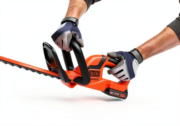 BLACK+DECKER Hedge Trimmer 20V Battery Dual-Action Blades-5