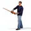 BLACK+DECKER Hedge Trimmer 20V Battery Dual-Action Blades-9