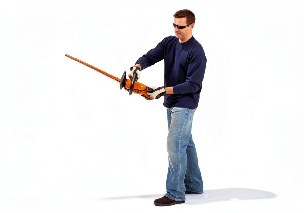 BLACK+DECKER Hedge Trimmer 20V Battery Dual-Action Blades-9
