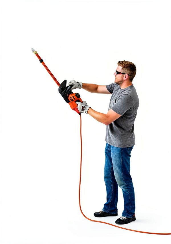 BLACK+DECKER Hedge Trimmer 20 Inch Blade Corded Electric-2
