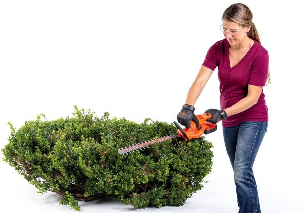 BLACK+DECKER Hedge Trimmer 18 Inch Battery Powered-5