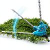 Seesii Cordless Pole Hedge Trimmer 16 Inch Blue L98-4