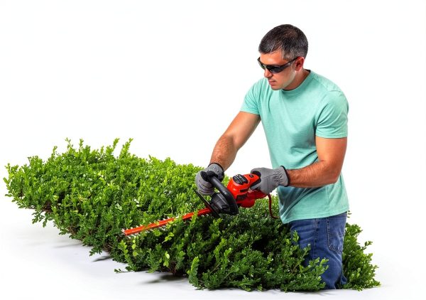 BLACK+DECKER Electric Hedge Trimmer Dual Action Blade-6