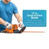 BLACK+DECKER Hedge Trimmer 17 Inch Lightweight Electric-1