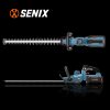 SENIX Battery Hedge Trimmer 26 Inch Stainless Steel Blades-8