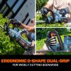 SENIX Battery Hedge Trimmer 26 Inch Stainless Steel Blades-4
