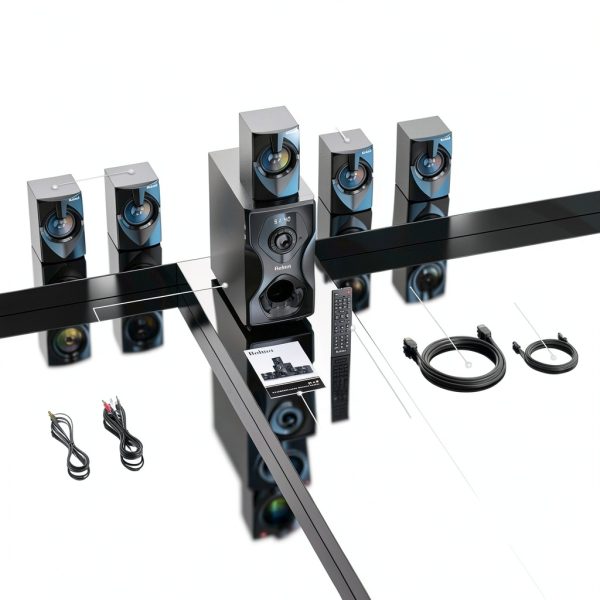 MOSWS International Surround Sound Speakers B48S-7