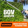 SENIX Battery Hedge Trimmer 26 Inch Stainless Steel Blades-2