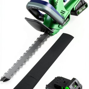 PRO-FOR Cordless Hedge Trimmer 22in Blade Battery Powered-0