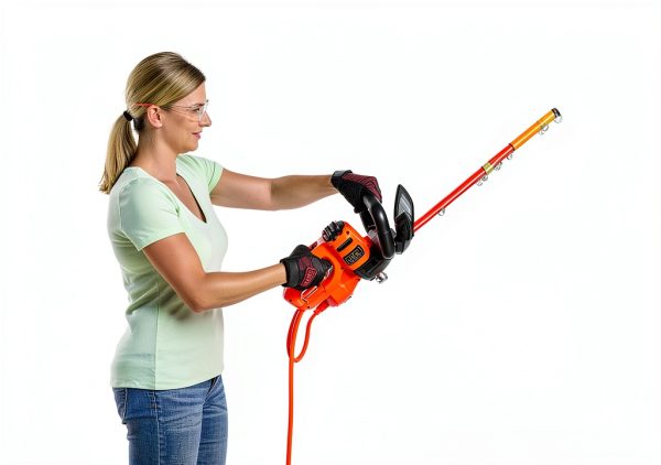 BLACK+DECKER Electric Hedge Trimmer Dual Action Blade-4