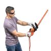 BLACK+DECKER 22in Hedge Trimmer Dual Action Blade-4