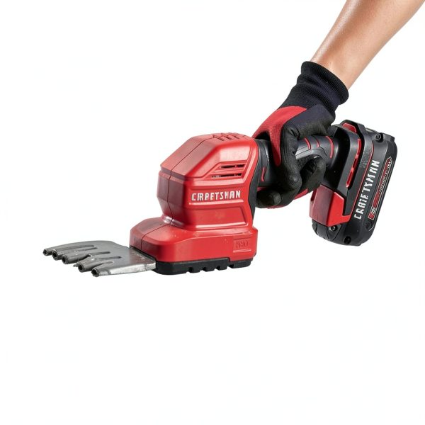 Craftsman 20V Battery Hedge Trimmer Red 8‑Inch-4