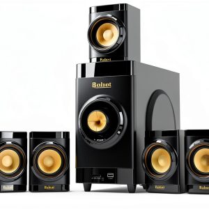 MOSWS International 5.1 Surround Sound System ABS-0