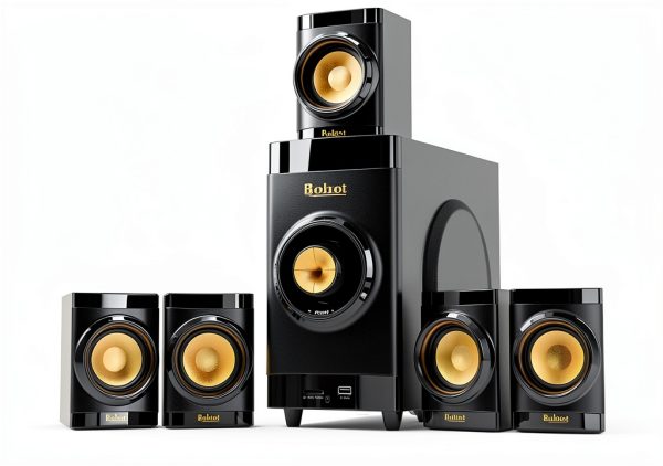 MOSWS International 5.1 Surround Sound System ABS-0