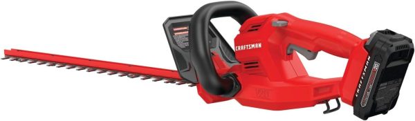Craftsman 20in Hedge Trimmer Red V20 Battery-9