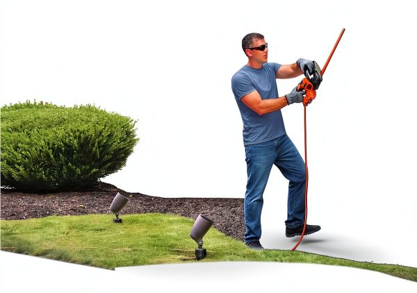 BLACK+DECKER Hedge Trimmer 20 Inch Blade Corded Electric-5
