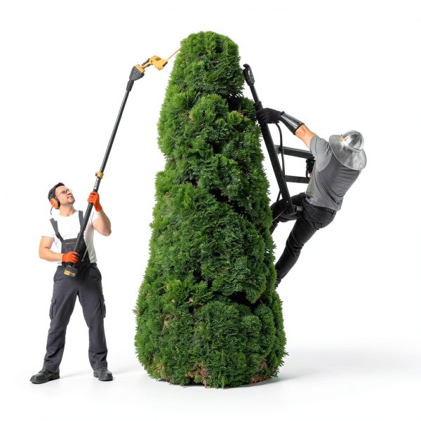 AVADA Cordless Hedge Trimmer 4-in-1 Design Battery Powered-7