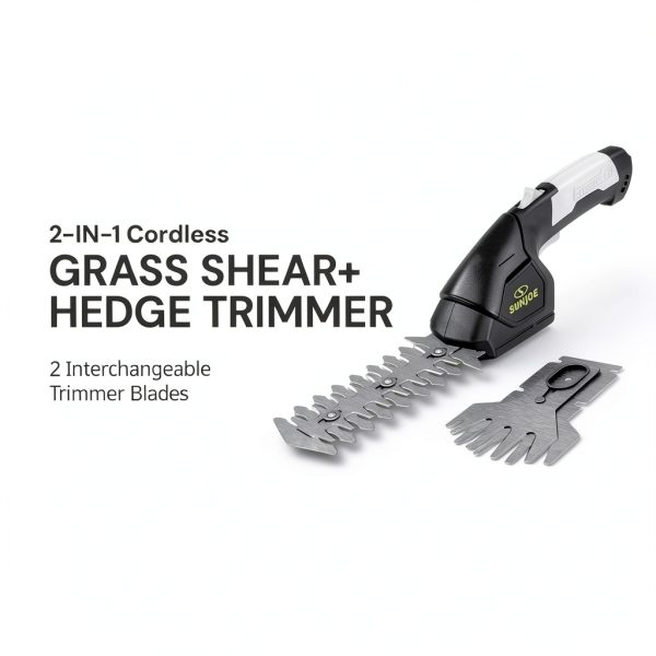 Cordless Hedge Trimmer Sun Joe 7.2V 4in Blade-1