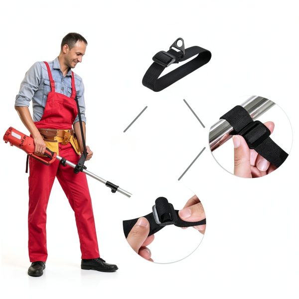 RTHIEAI Trimmer Strap Adjustable Stainless Steel Garden Tool-5