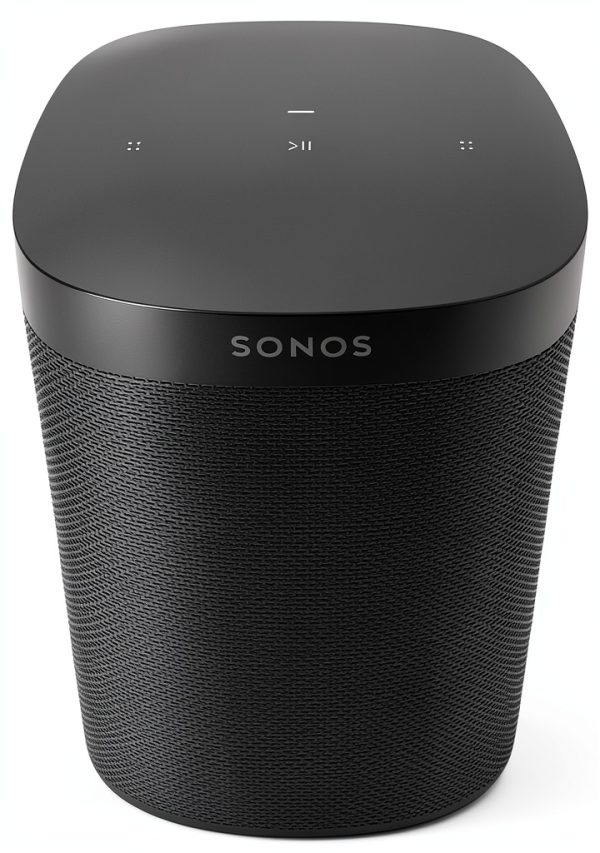 Sonos One SL Surround Sound System Black Three Room Set-1