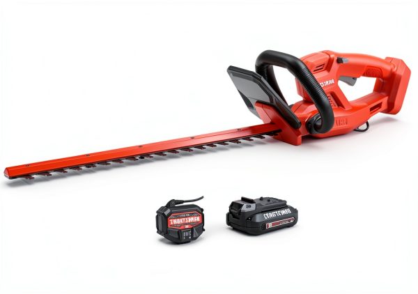 Craftsman 20in Hedge Trimmer Red V20 Battery-0