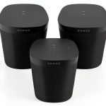 Sonos One SL Surround Sound System Black Three Room Set-0