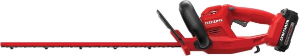 Craftsman 20in Hedge Trimmer Red V20 Battery-5