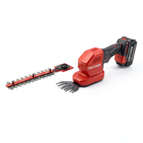 Craftsman 20V Battery Hedge Trimmer Red 8‑Inch-2