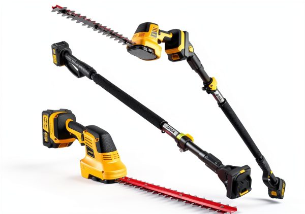 AVADA Cordless Hedge Trimmer 4-in-1 Design Battery Powered-0