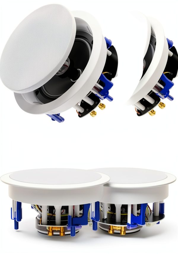 Pavo Multi Room Ceiling Speakers ABS White HCS-818-0