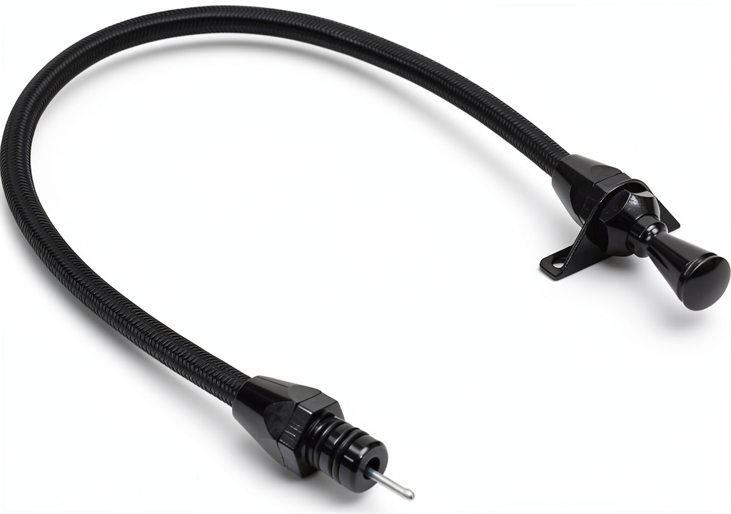 Installing Lokar Flexible Dipstick through a vehicle firewall