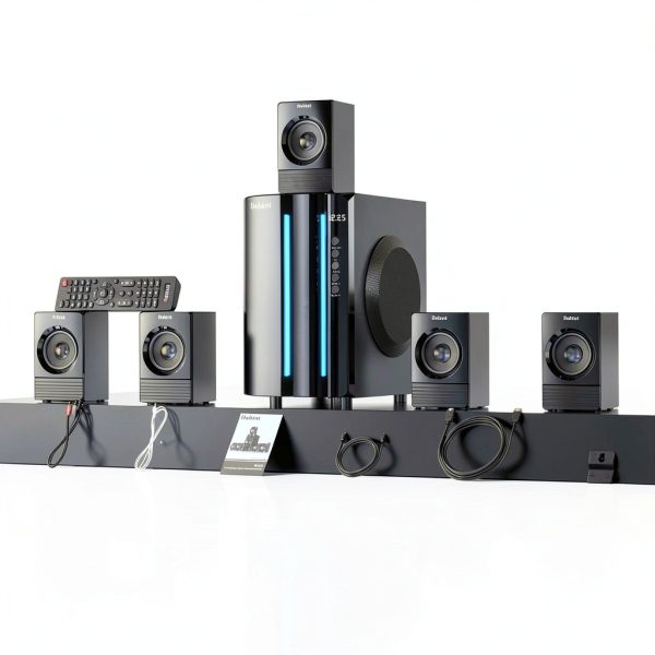 Bobtot 5.1 Channel Surround Sound Home Theater System ABS-4