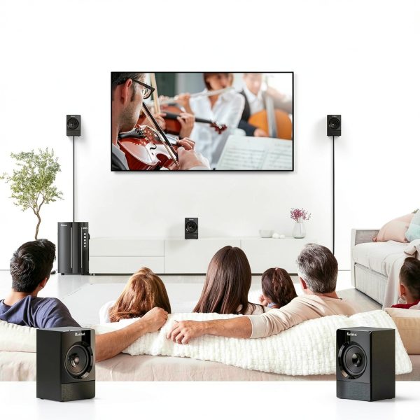 Bobtot 5.1 Channel Surround Sound Home Theater System ABS-1
