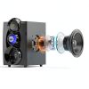 Bobtot 5.1 Surround Sound System Black ABS Wood-2