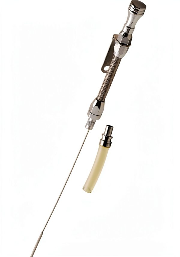 Mr Gasket Polished Aluminum Dipstick for SBC-0