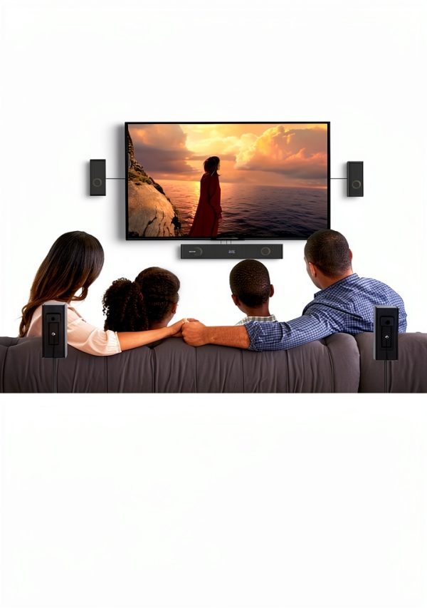 Soundbar Hiwill-Audio 5.1.2 Surround Wood Finish-3